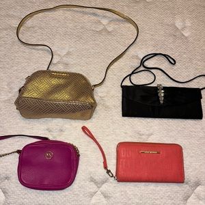 Purses and 1 wallet